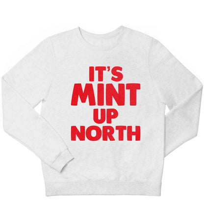 It's mint up North children's white sweater 12-13 Years