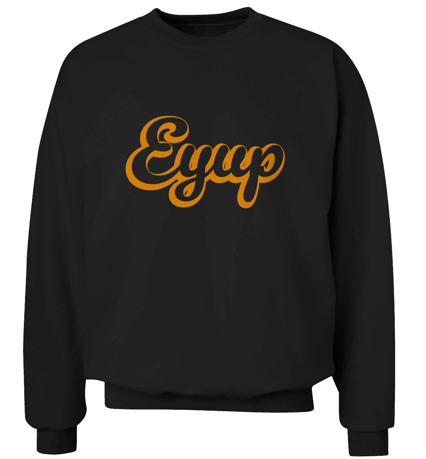 Eyup adult's unisex black sweater 2XL