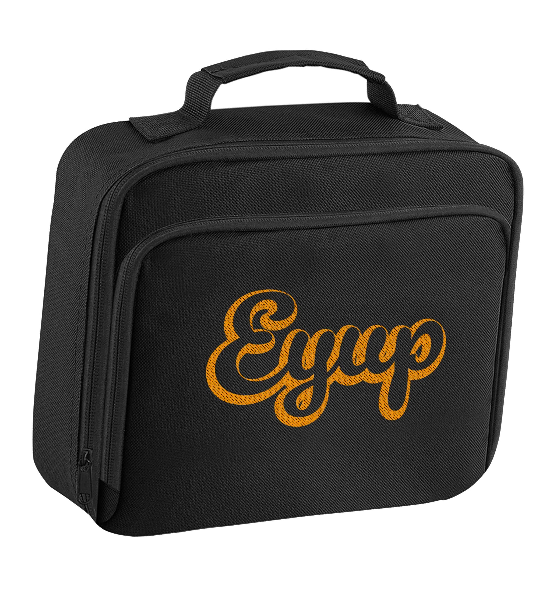 Eyup insulated black lunch bag cooler
