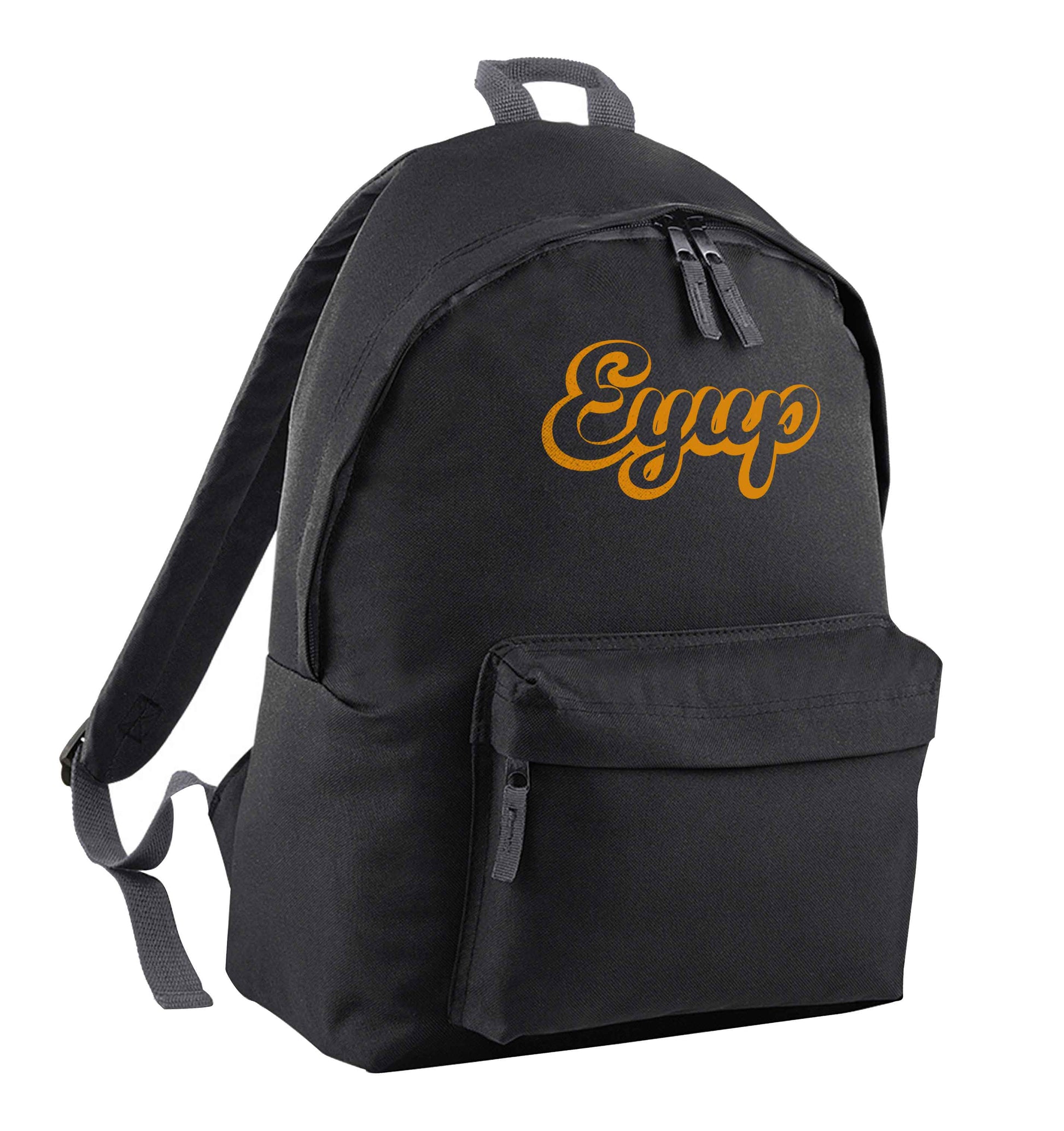 Eyup black children's backpack