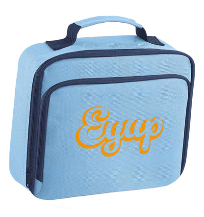 Eyup insulated blue lunch bag cooler