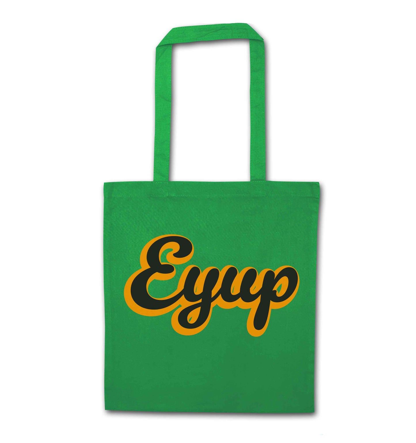 Eyup green tote bag