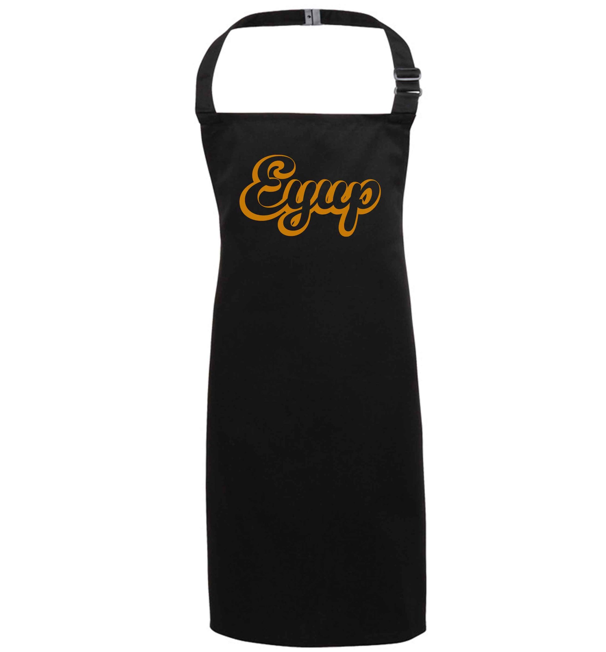 Eyup black apron 7-10 years