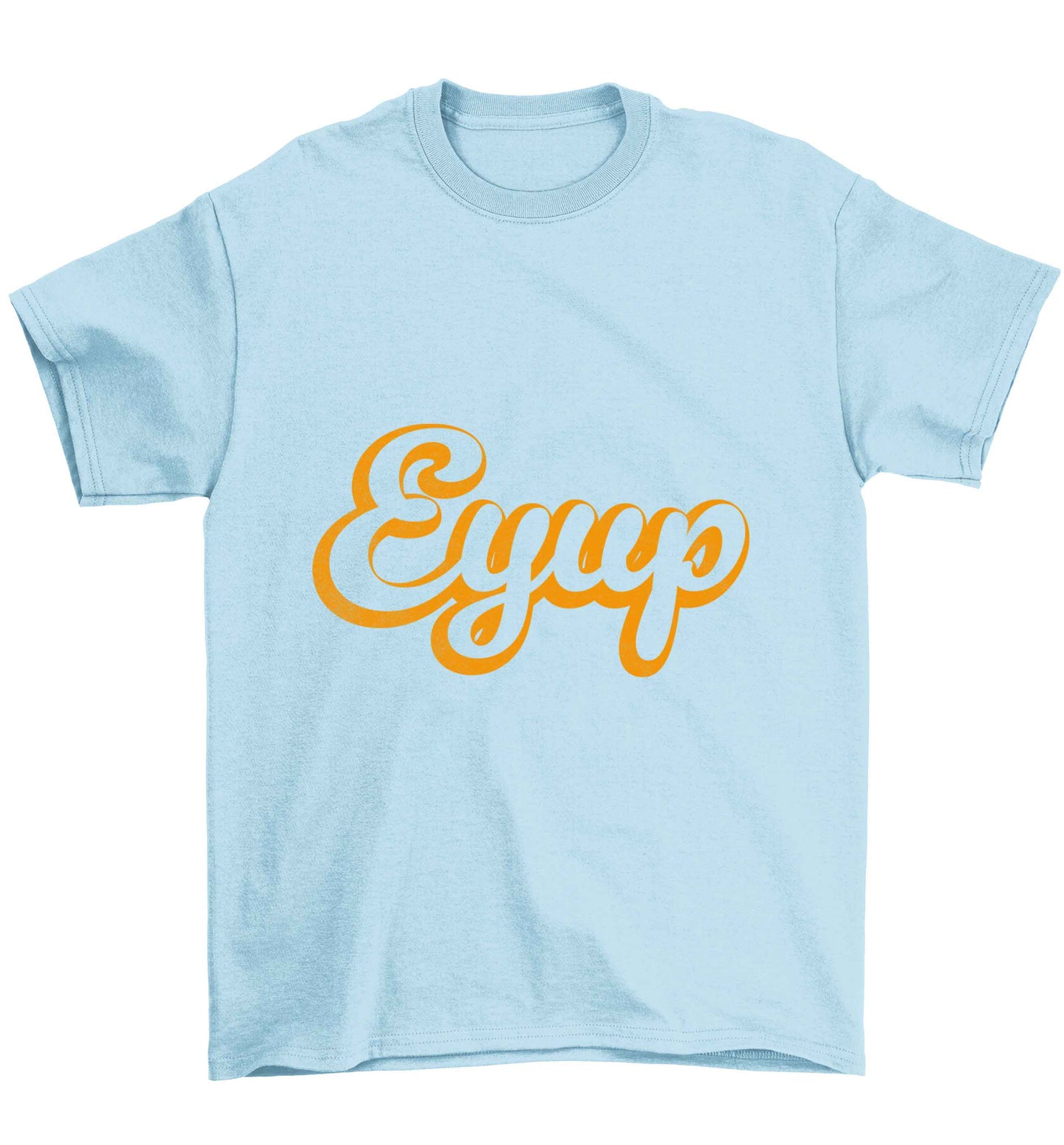 Eyup Children's light blue Tshirt 12-13 Years