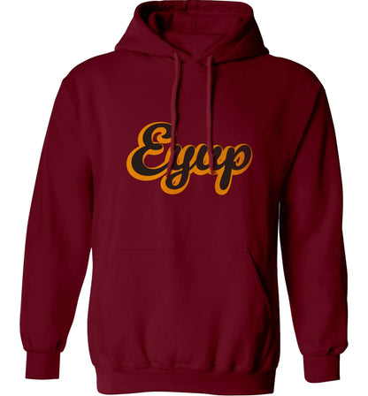 Eyup adults unisex maroon hoodie 2XL