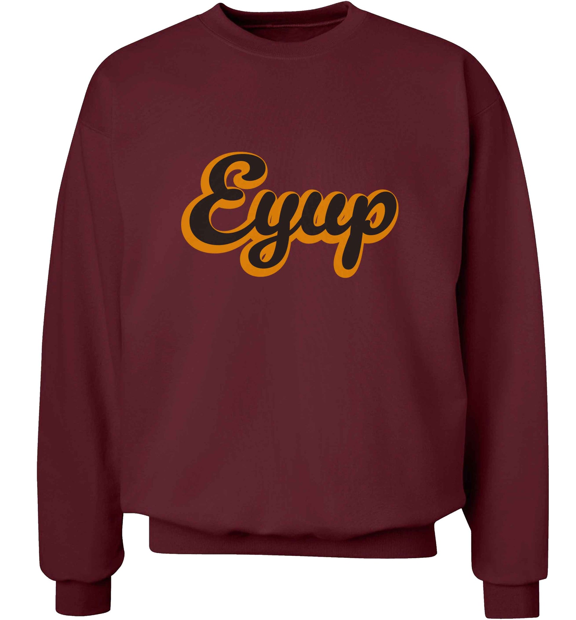 Eyup adult's unisex maroon sweater 2XL