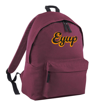 Eyup maroon adults backpack