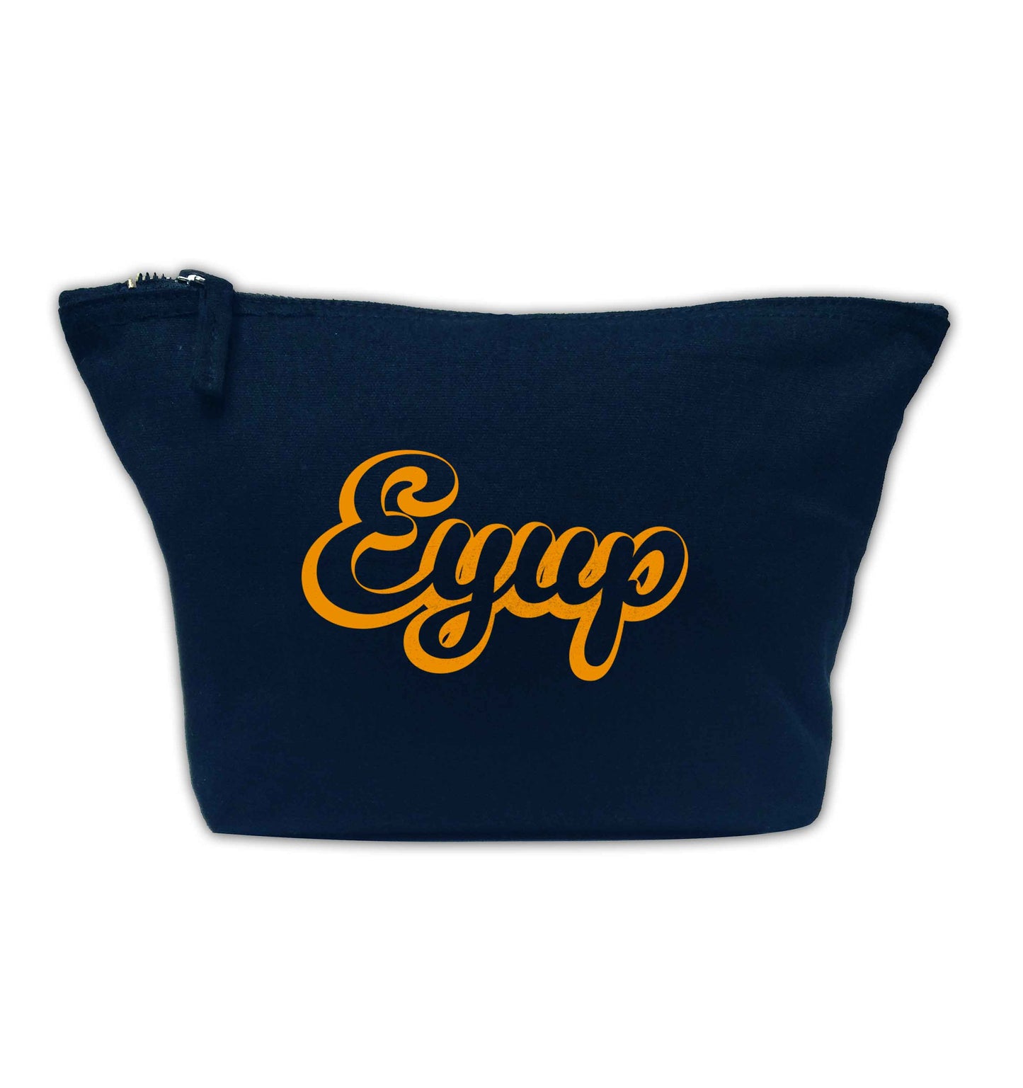 Eyup navy makeup bag