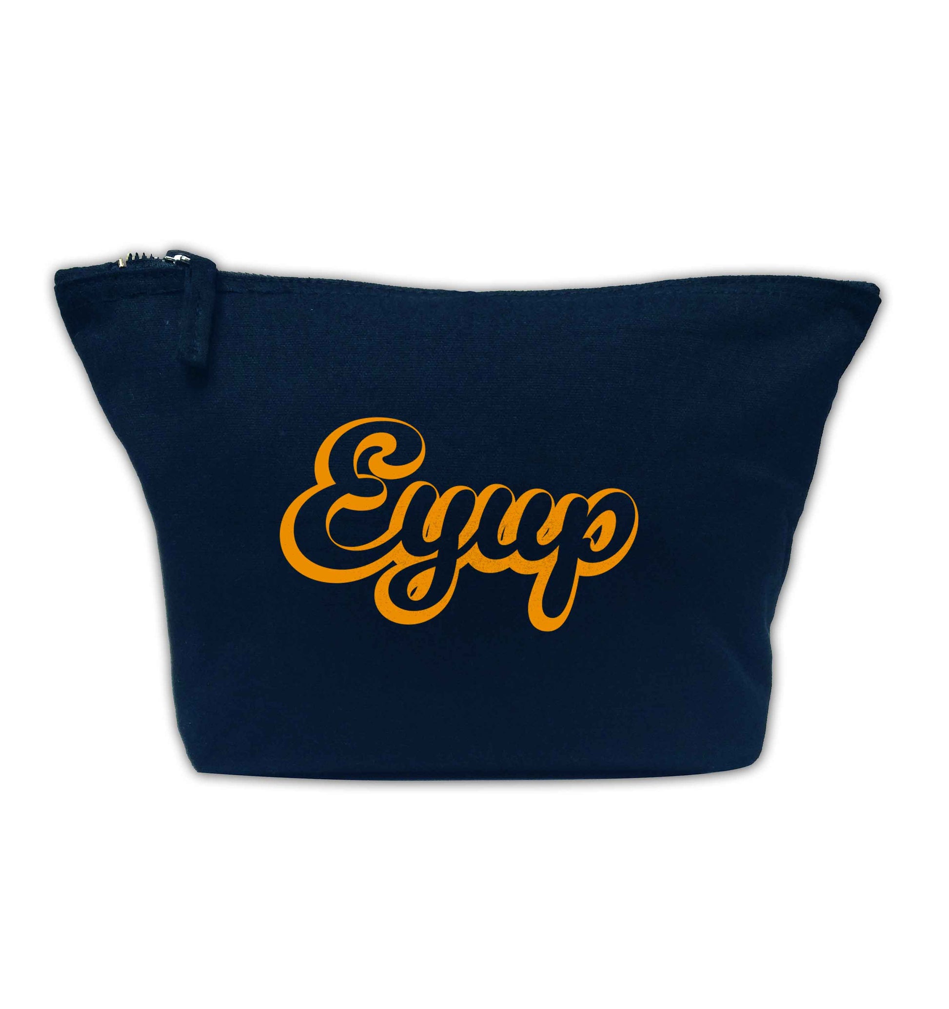 Eyup navy makeup bag