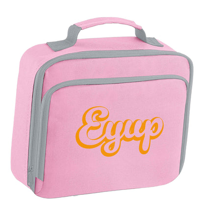 Eyup insulated pink lunch bag cooler