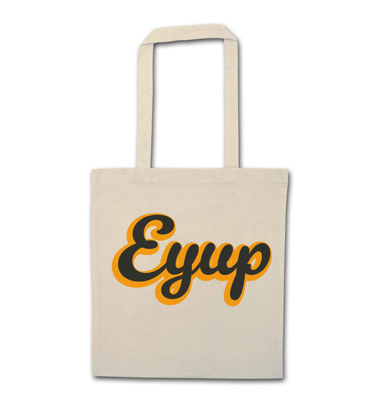 Eyup natural tote bag