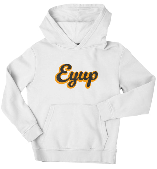 Eyup children's white hoodie 12-13 Years