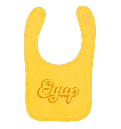 Eyup yellow baby bib