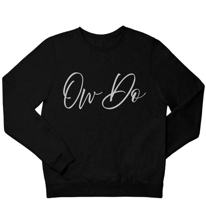 Ow do children's black sweater 12-13 Years