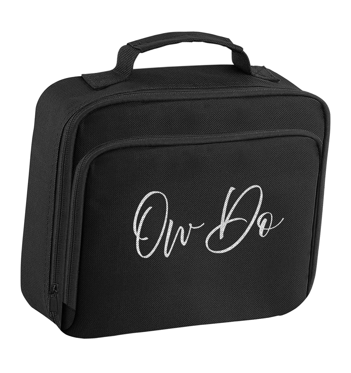 Ow do insulated black lunch bag cooler