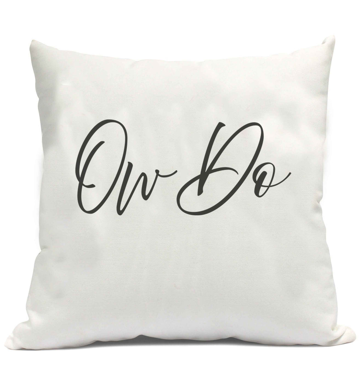 Ow do cushion cover and filling