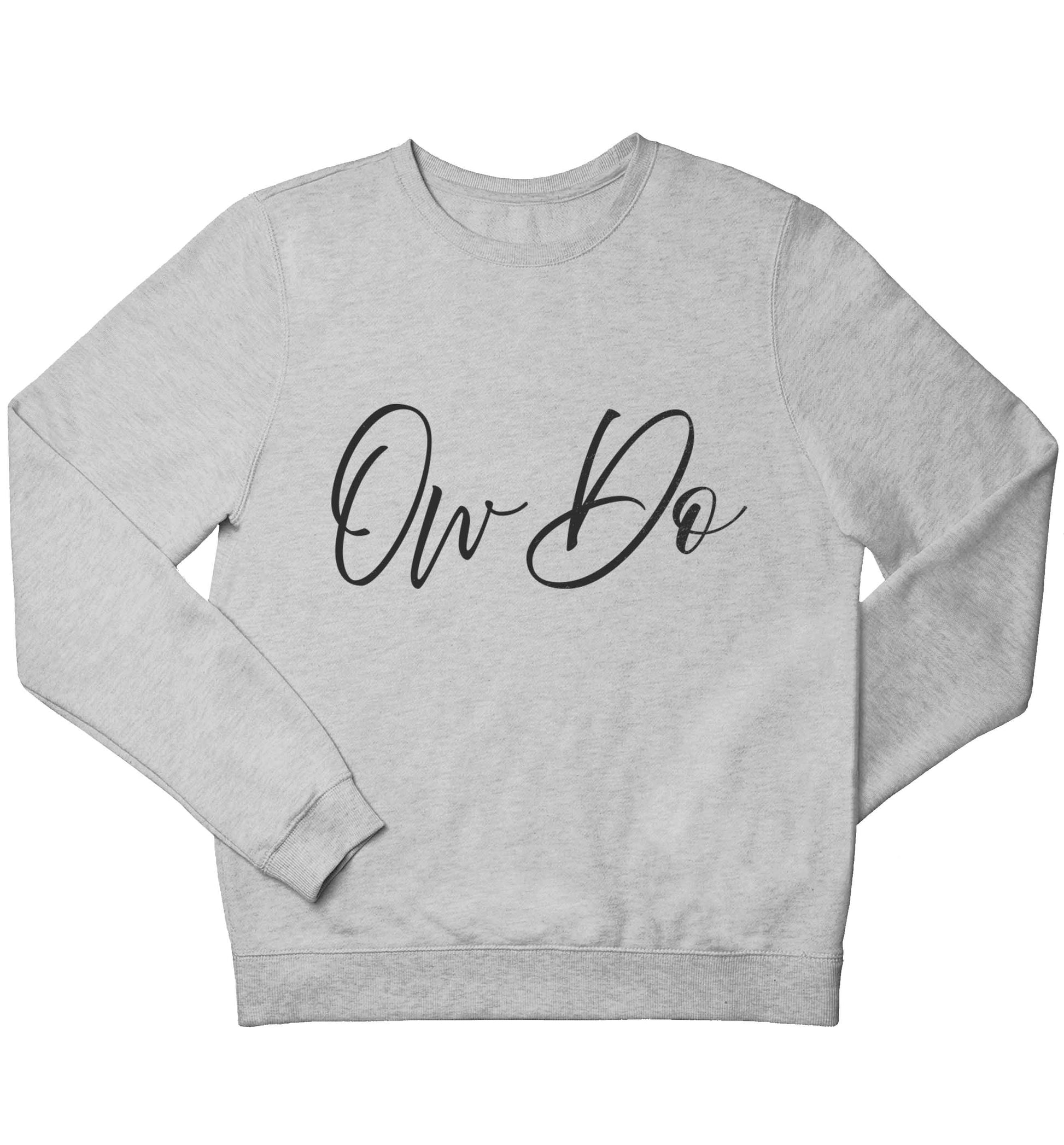 Ow do children's grey sweater 12-13 Years