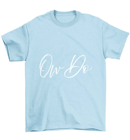 Ow do Children's light blue Tshirt 12-13 Years