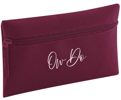 Ow do pencil case