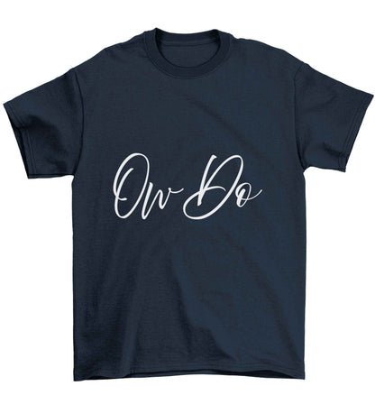 Ow do Children's navy Tshirt 12-13 Years