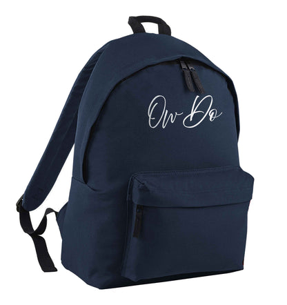 Ow do navy children's backpack