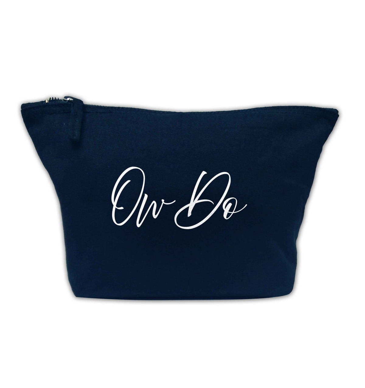 Ow do navy makeup bag