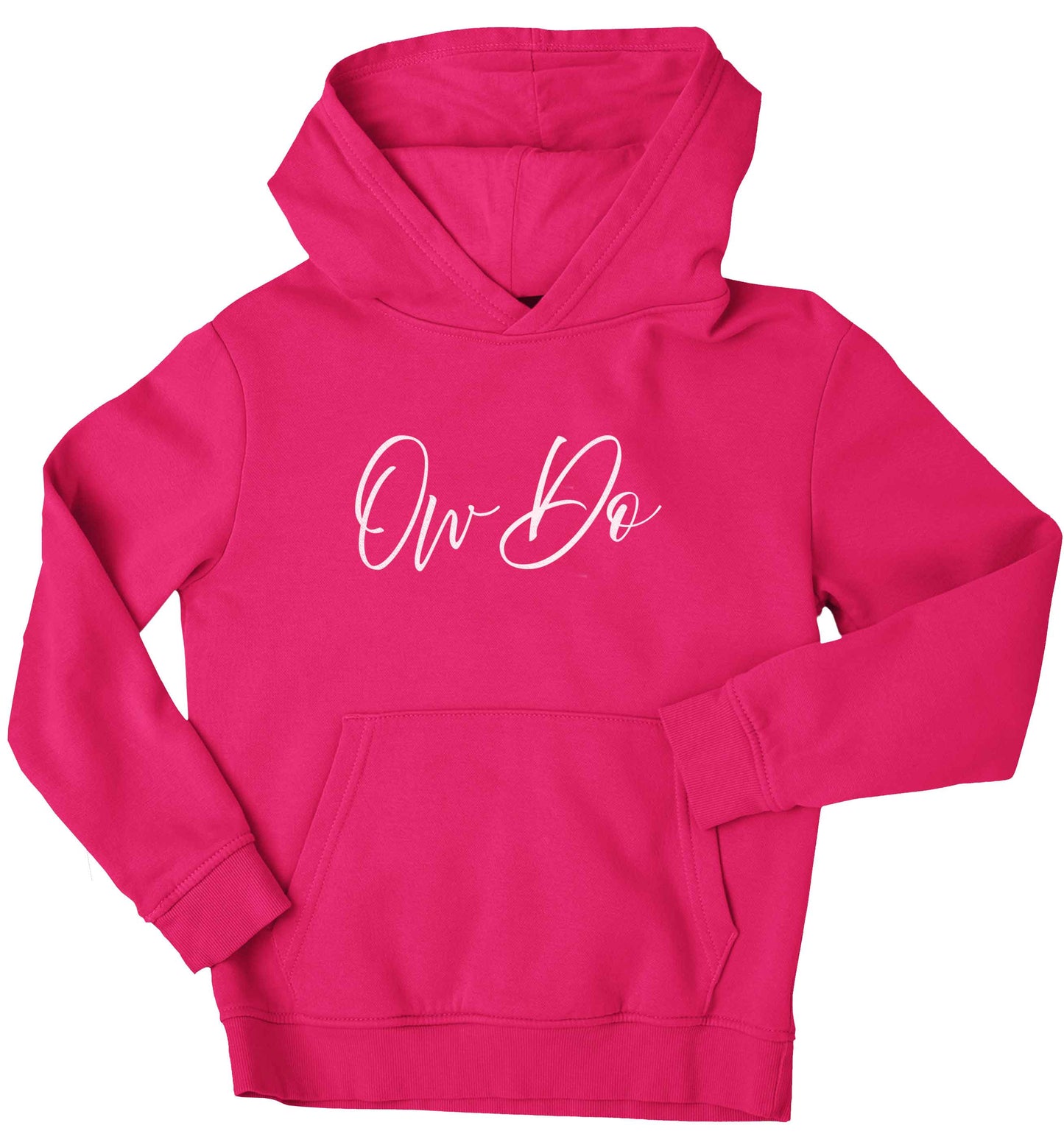 Ow do children's pink hoodie 12-13 Years