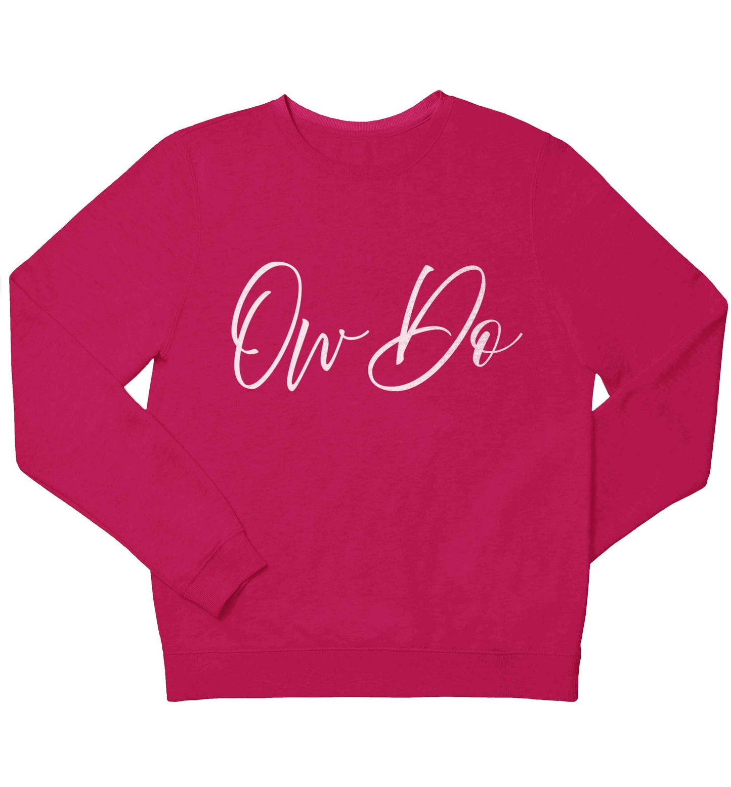 Ow do children's pink sweater 12-13 Years