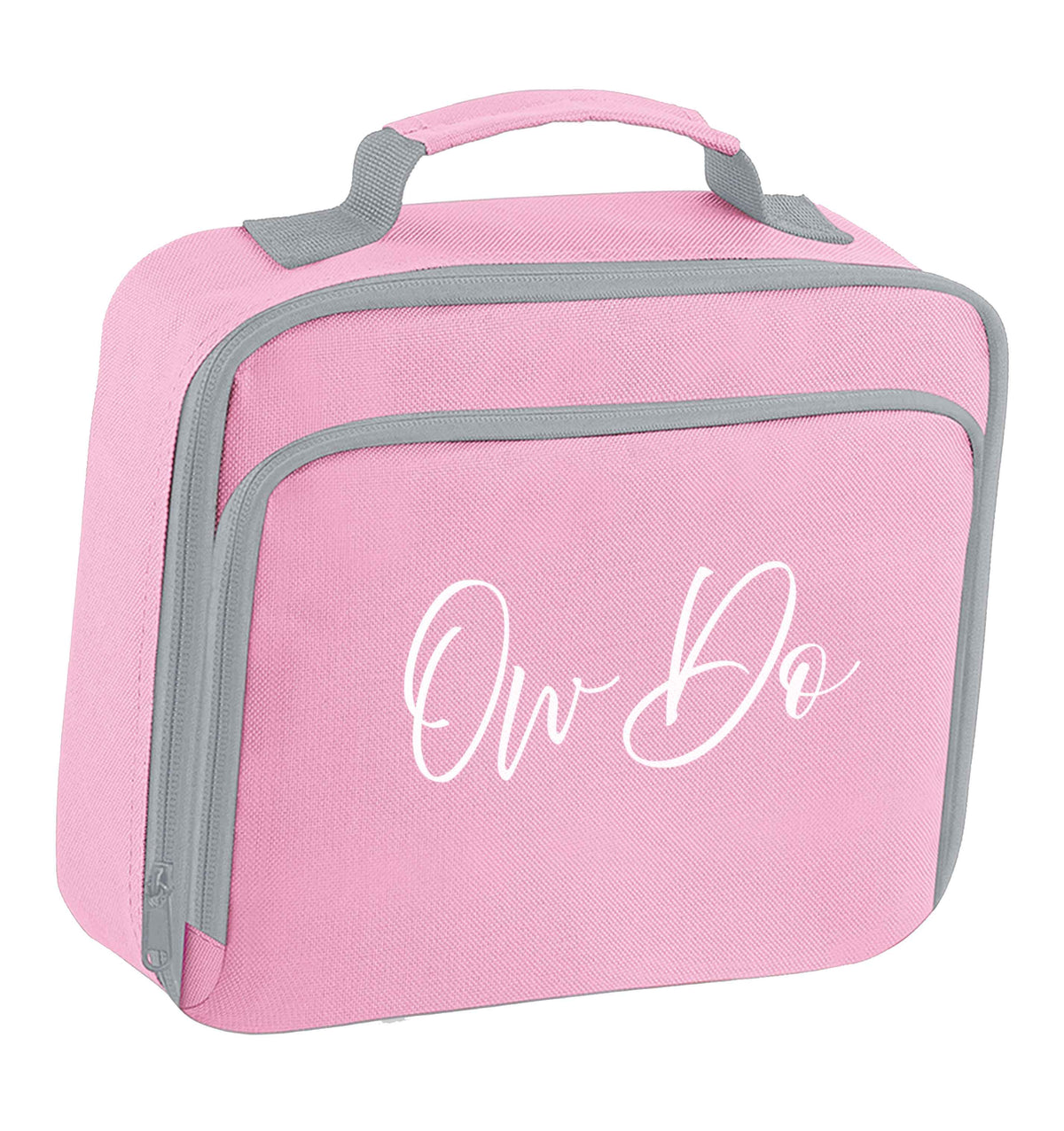 Ow do insulated pink lunch bag cooler
