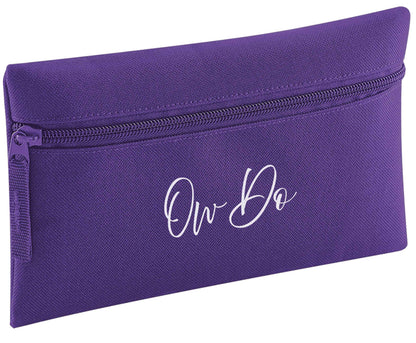 Ow do pencil case