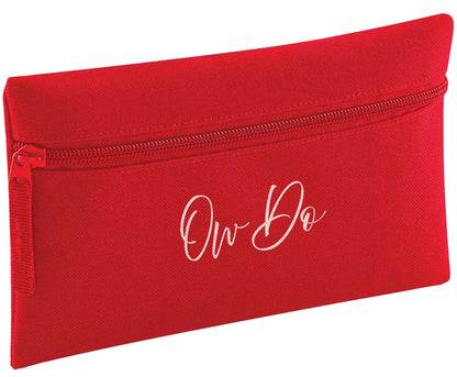 Ow do pencil case