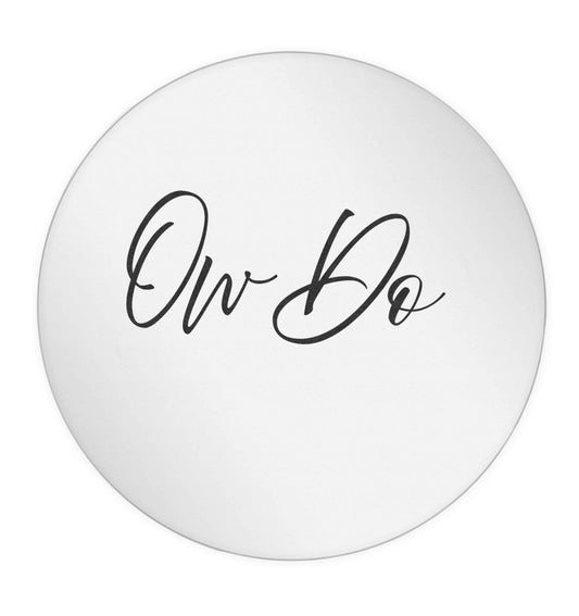 Ow do 24 @ 45mm matt circle stickers