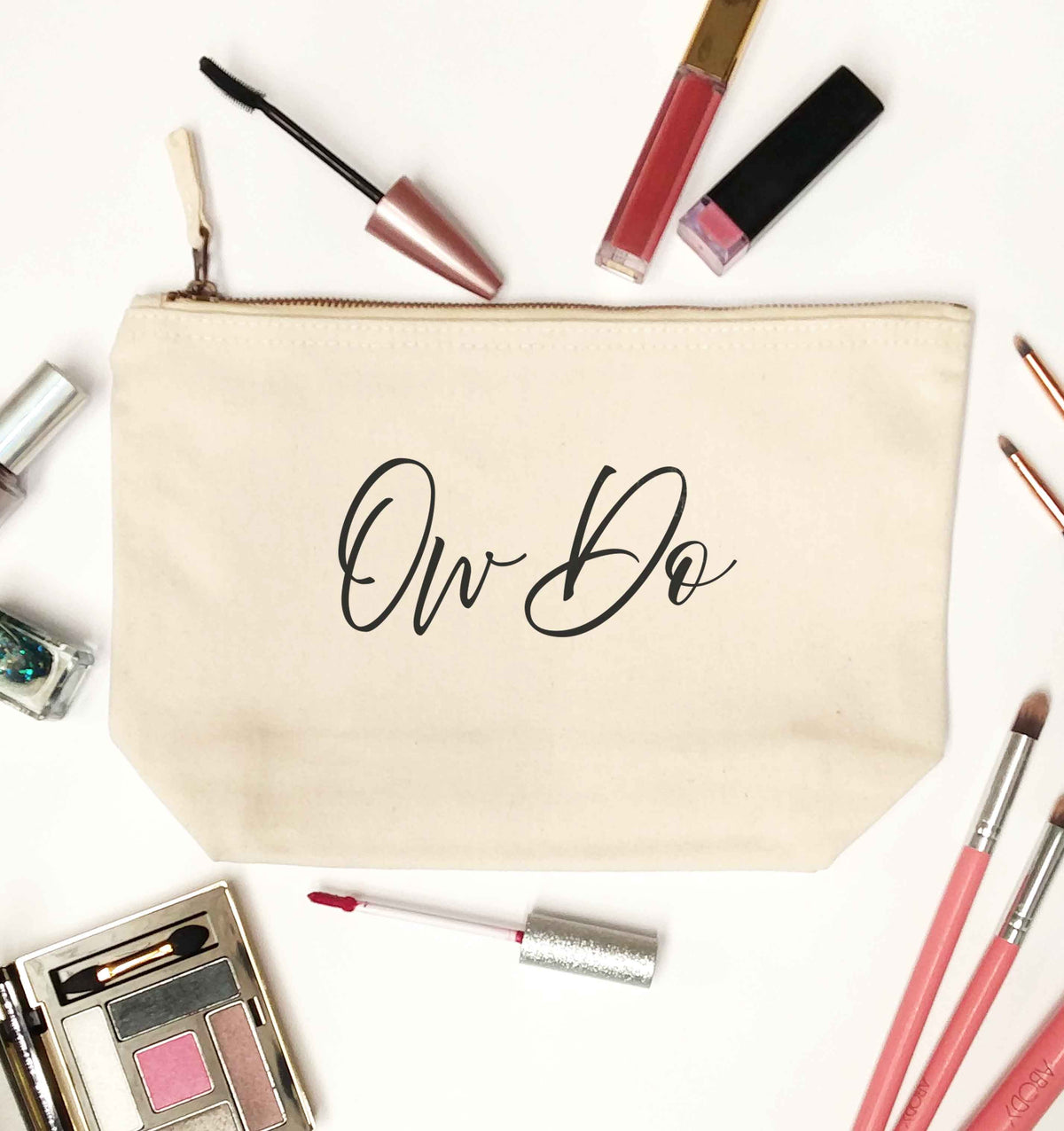 Ow do natural makeup bag