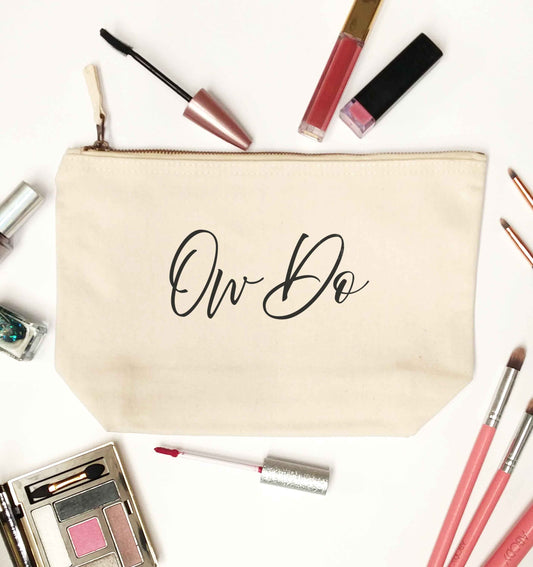 Ow do natural makeup bag