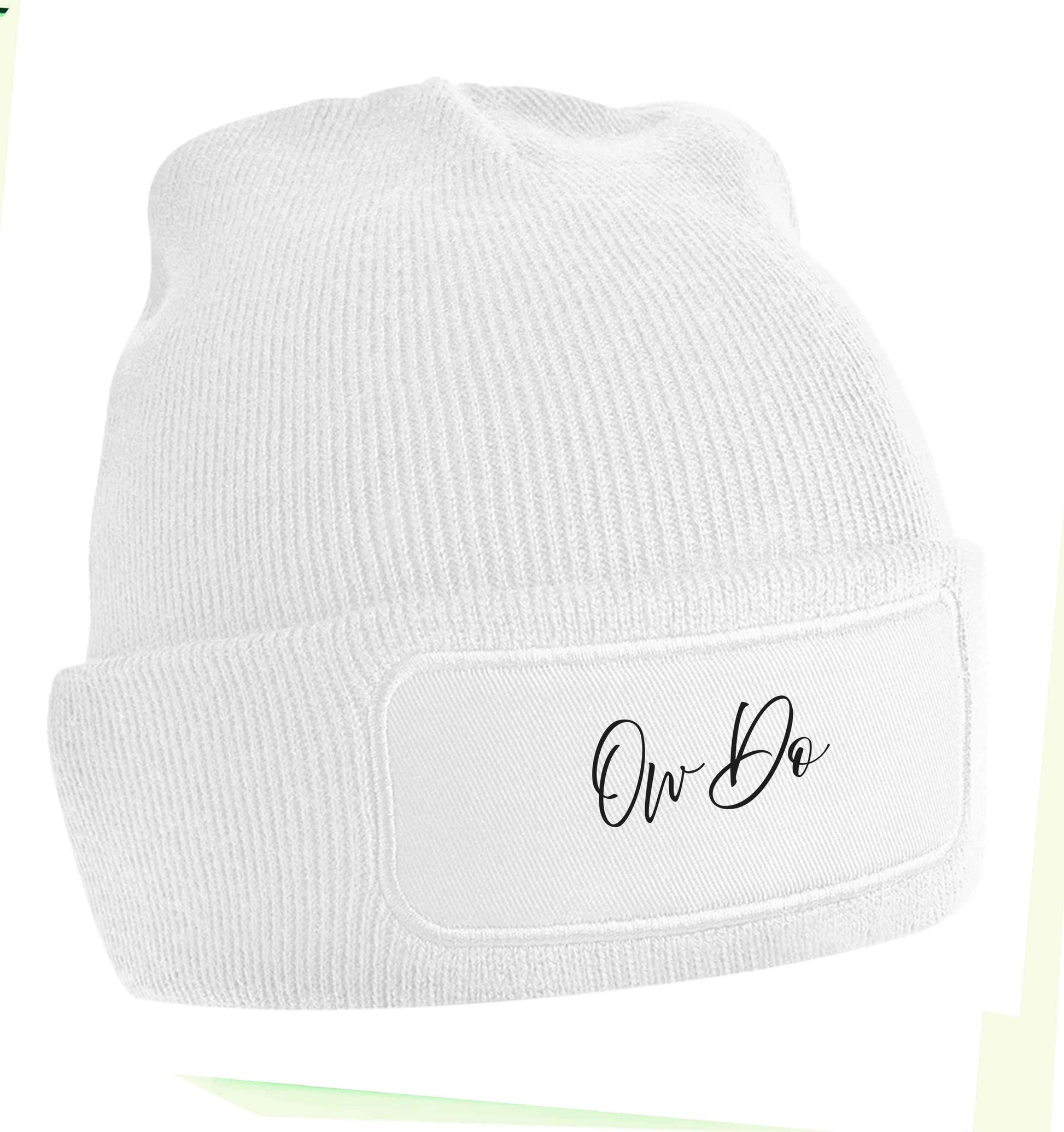 Ow do beanie hat