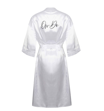Ow do XL/XXL white ladies dressing gown size 16/18