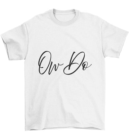 Ow do Children's white Tshirt 12-13 Years