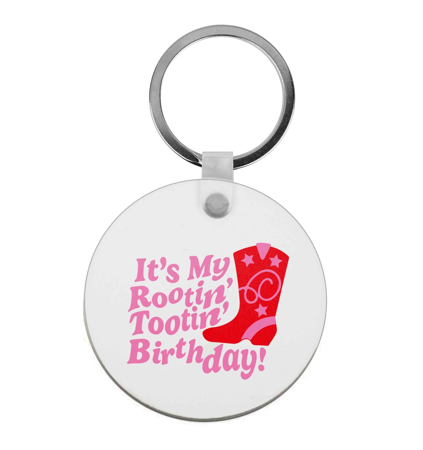 It's my rootin' tootin' birthday! |  Keyring