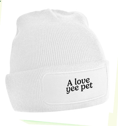 A love yee pet beanie hat
