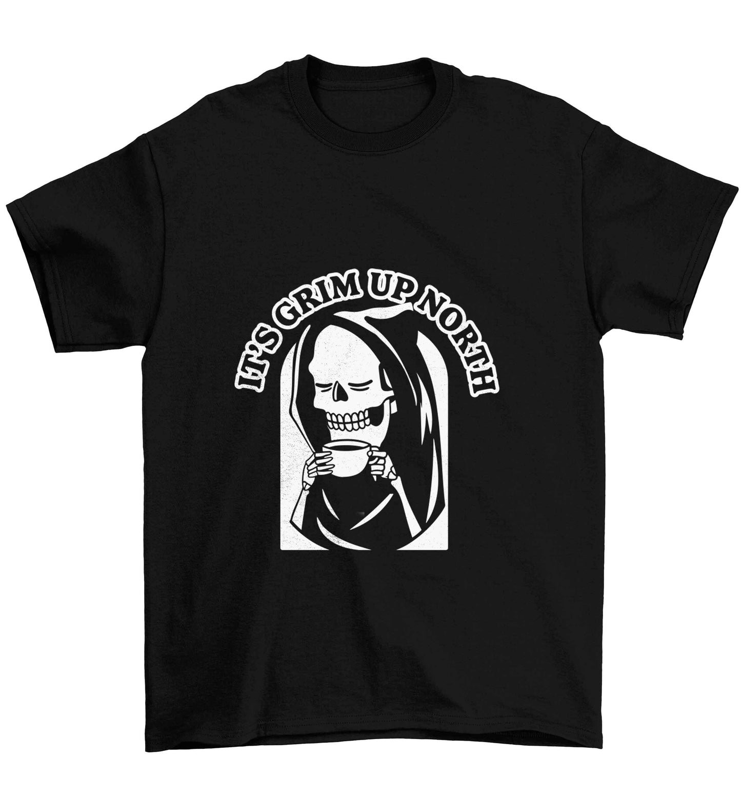 It's grim up North Children's black Tshirt 12-13 Years