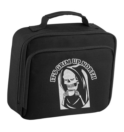 It's grim up North insulated black lunch bag cooler