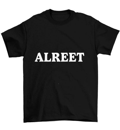 Alreet Children's black Tshirt 12-13 Years