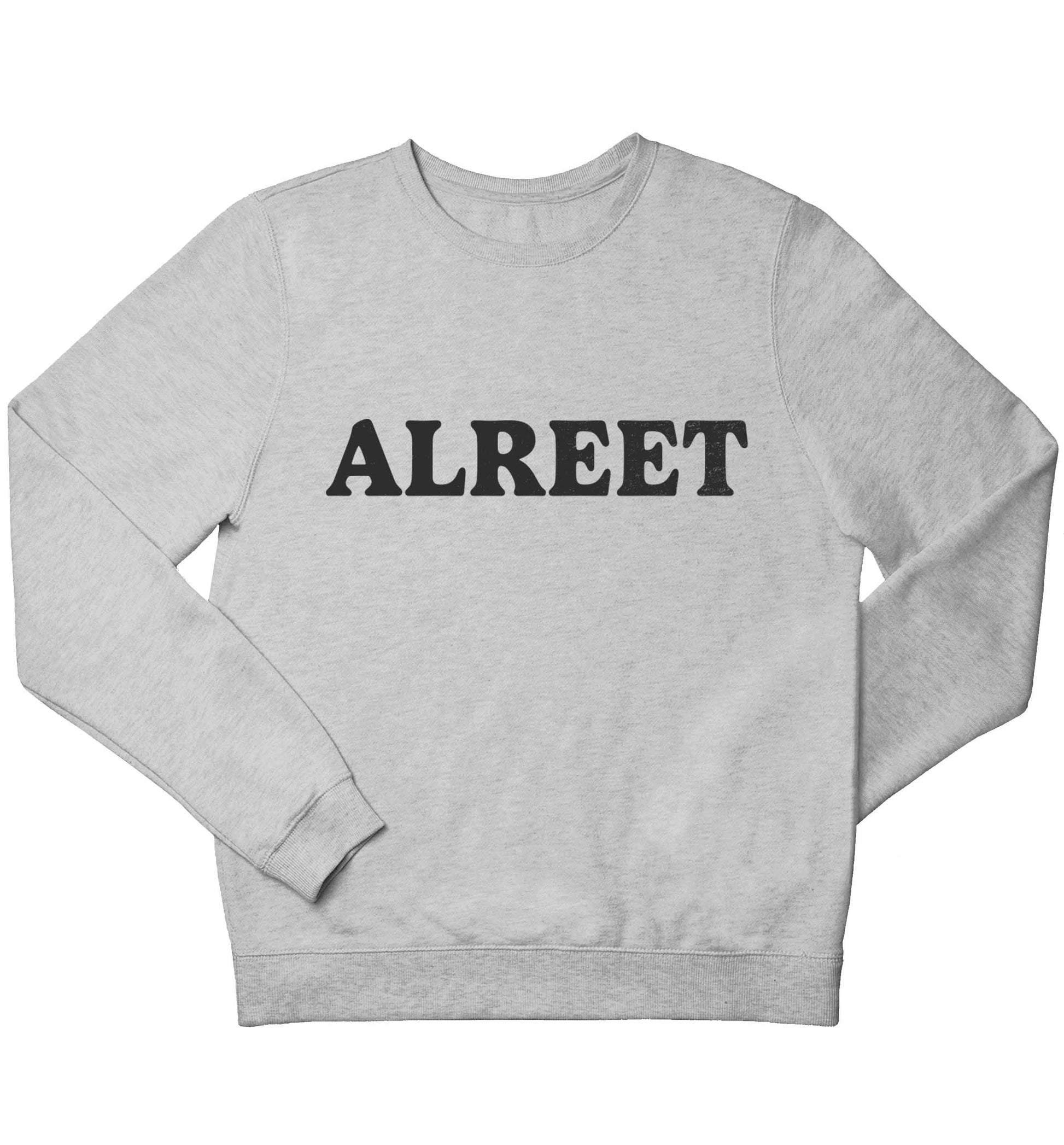 Alreet children's grey sweater 12-13 Years