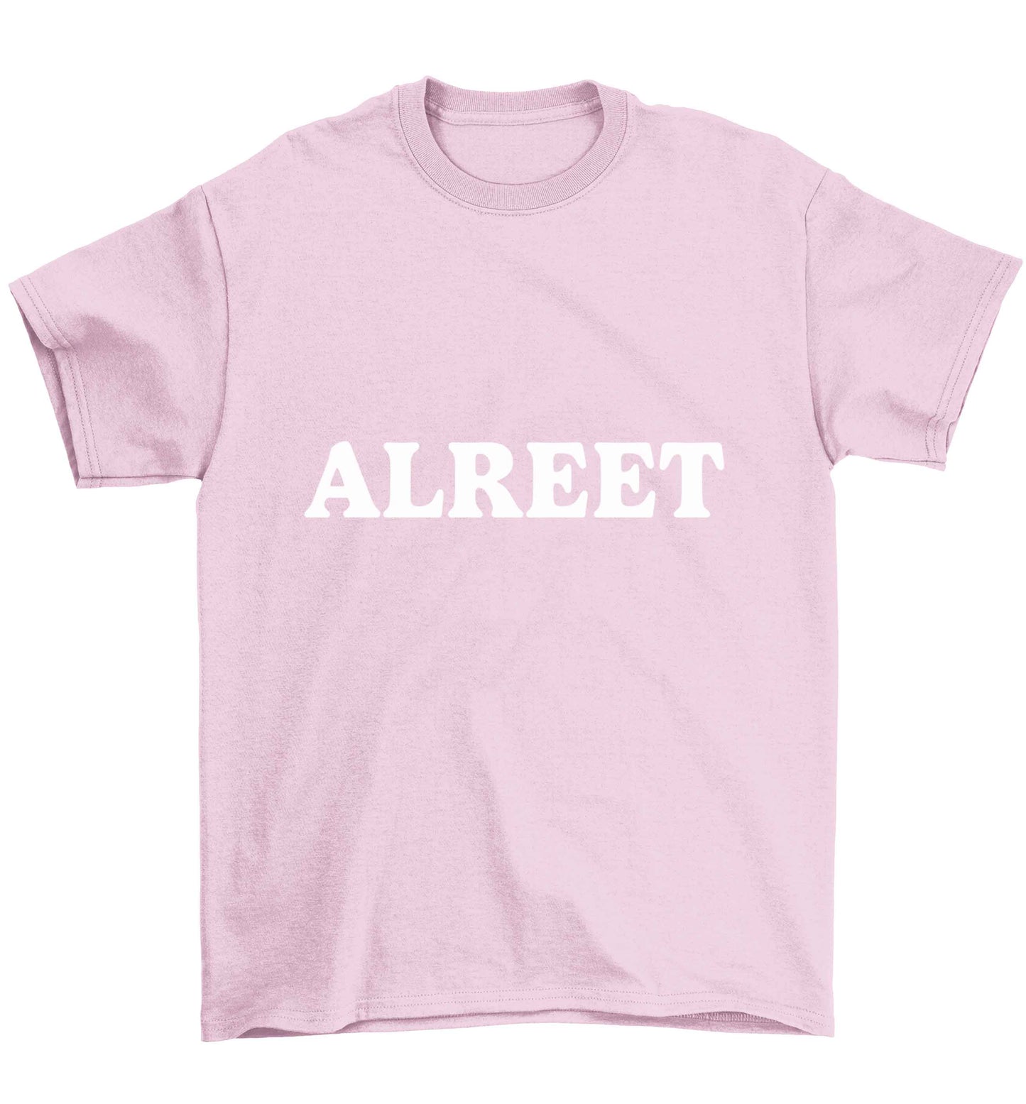 Alreet Children's light pink Tshirt 12-13 Years