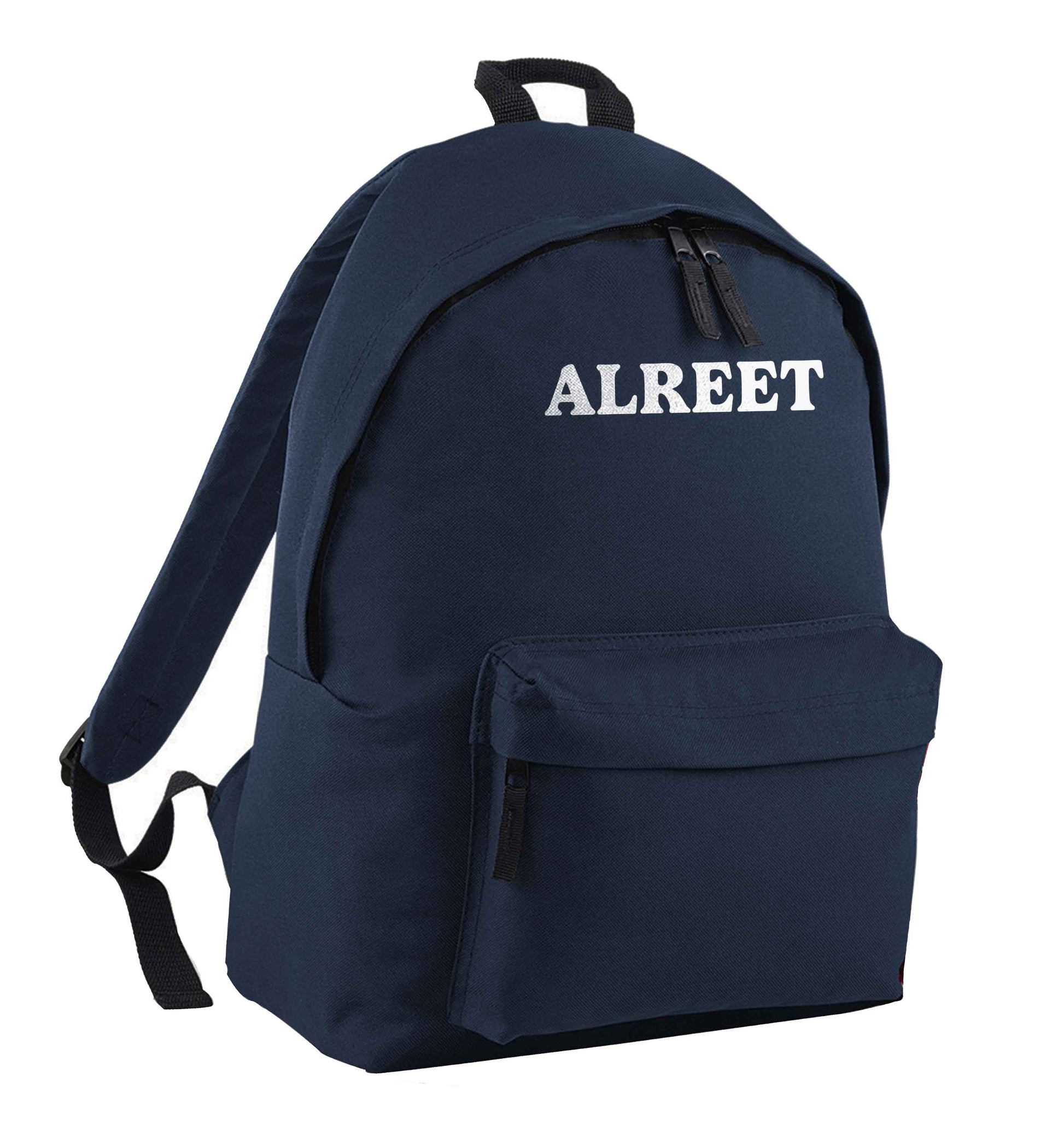 Alreet navy children's backpack