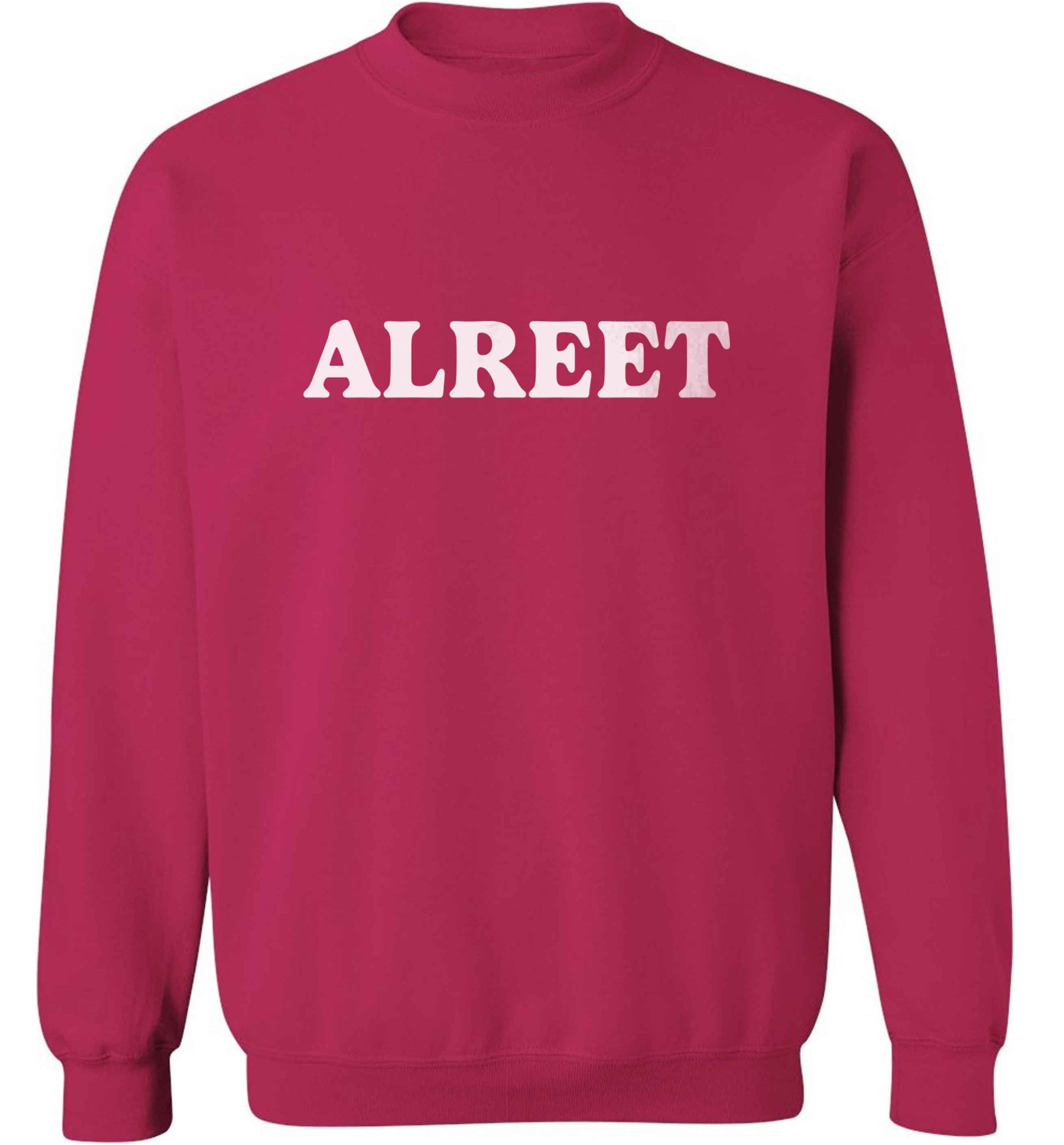 Alreet adult's unisex pink sweater 2XL