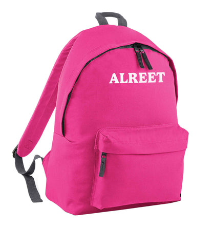 Alreet pink adults backpack