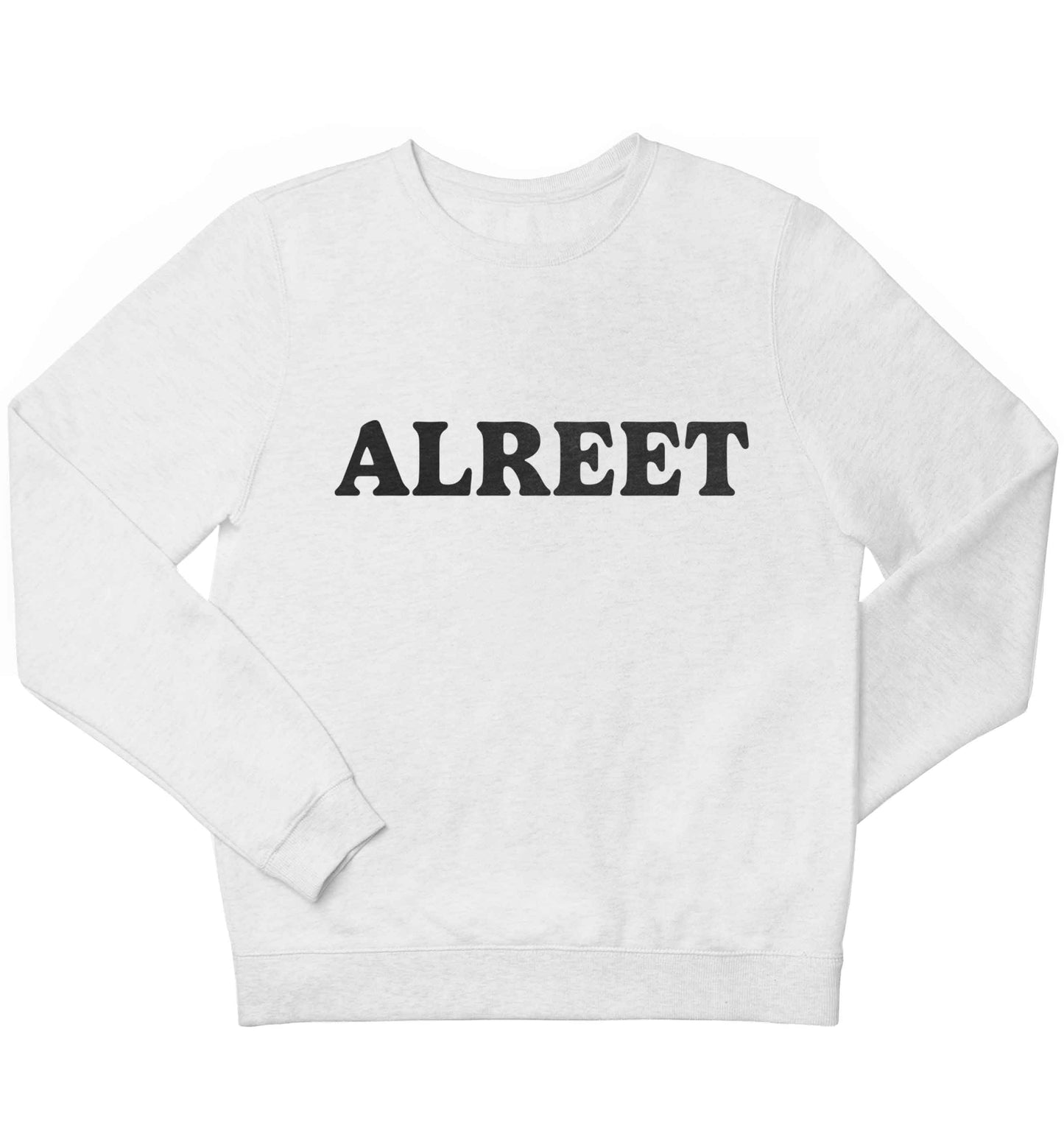 Alreet children's white sweater 12-13 Years