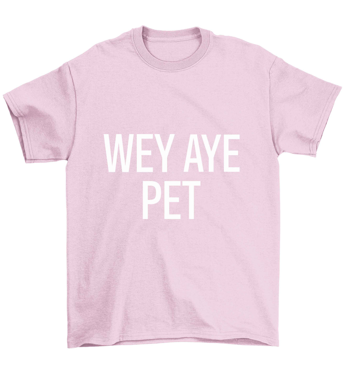 Wey Aye Pet Children's light pink Tshirt 12-13 Years