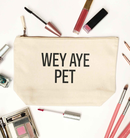 Wey Aye Pet natural makeup bag